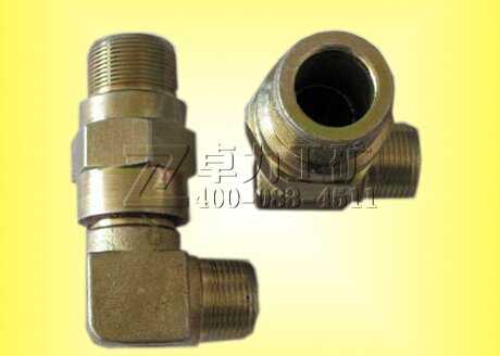 氣動錨桿鉆機配件:直角旋轉氣接頭,直角旋轉接頭